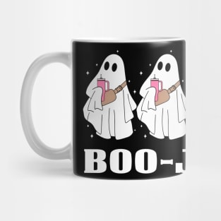Boo Jee Spooky Season Cute Ghost Halloween Costume Boujee Mug